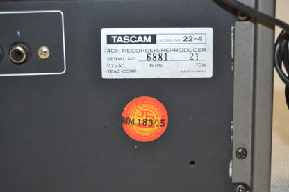 Teac Tascam 22-4 Reel to Reel Deck * Fully Serviced * new Belts !!!!
