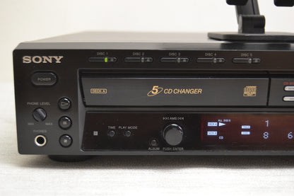 Sony RCD-W500C Cd Changer and Cd Recorder * Remote * Fully Serviced * New Belts