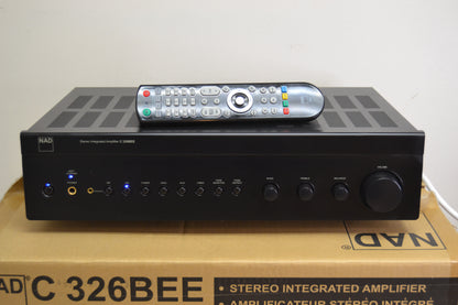 Nad C326BEE Stereo Integrated Amplifier * 50W RMS * Box * Manual * Remote