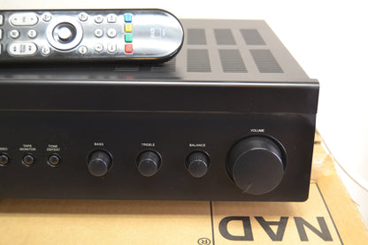 Nad C326BEE Stereo Integrated Amplifier * 50W RMS * Box * Manual * Remote
