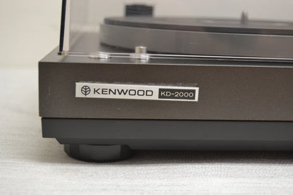 Kenwood KD-2000 Belt Drive Turntable * Fully Serviced *