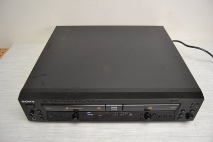 Sony RCD-W500C Cd Changer and Cd Recorder * Remote * Fully Serviced * New Belts