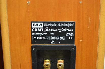 Bower & Wilkins B&W CDM1 SE Bookshelf Speakers
