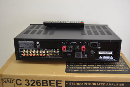 Nad C326BEE Stereo Integrated Amplifier * 50W RMS * Box * Manual * Remote