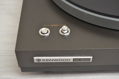 Kenwood KD-2000 Belt Drive Turntable * Fully Serviced *