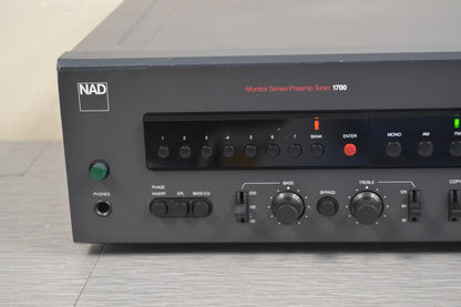 NAD Preamplifier Tuner 1700