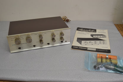 Dynaco Dyna PAS Stereo Tube Preamplifier * New Caps * Manual