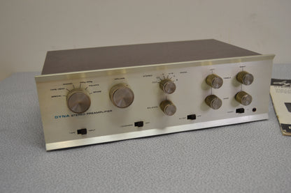 Dynaco Dyna PAS Stereo Tube Preamplifier * New Caps * Manual