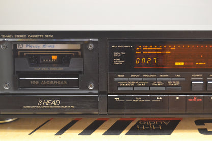 JVC TD-V621  3-Head Stereo Tape Recorder (1989-90) * Fully Serviced * New Belts * Box * Manuals