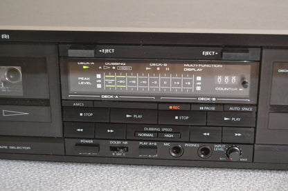 Onkyo TA-W450 Double Cassette Deck * Fully Serviced * New Belts