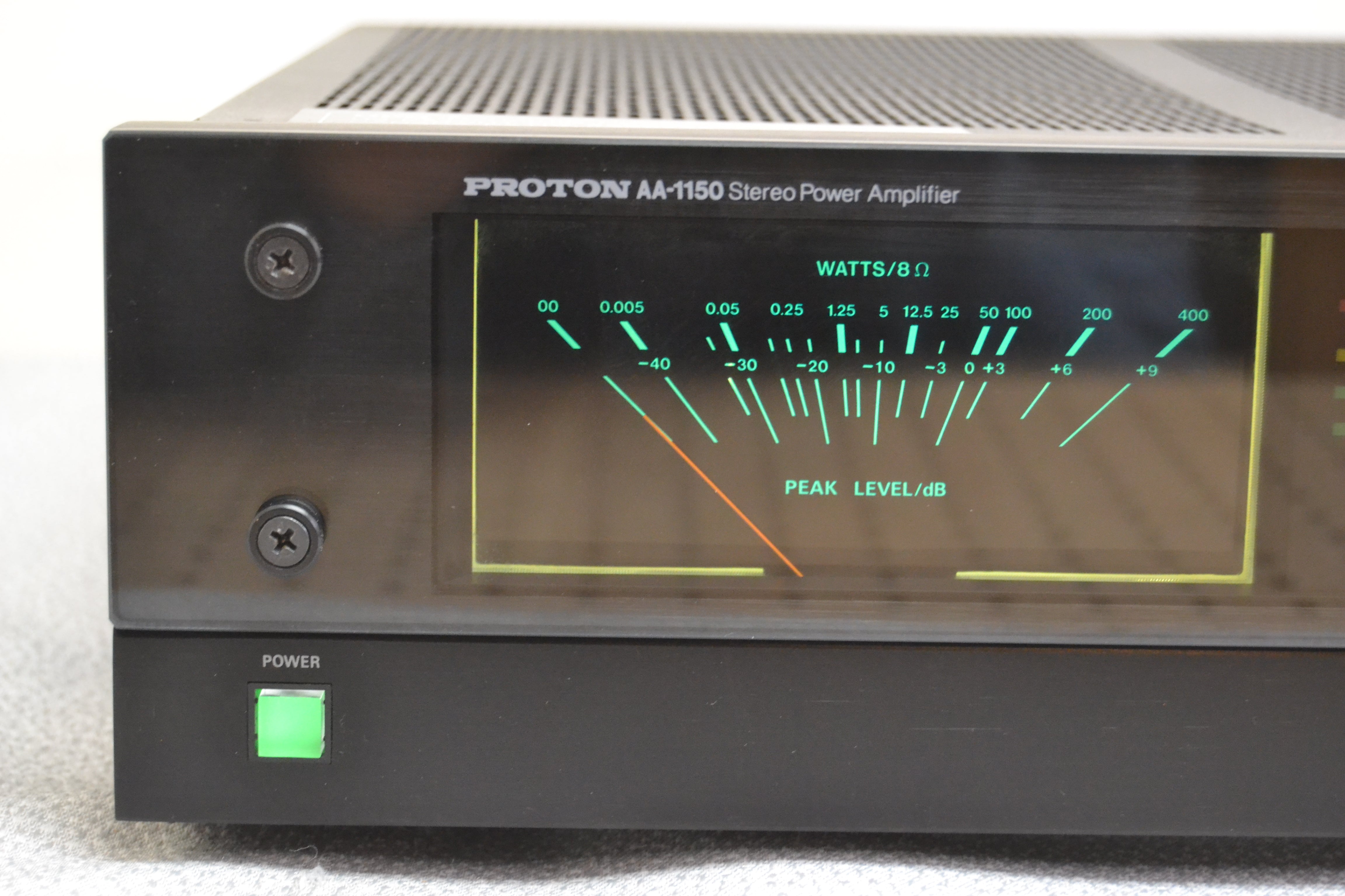 Proton AA1150 Stereo Power Amplifier * Fully Serviced * Rare !