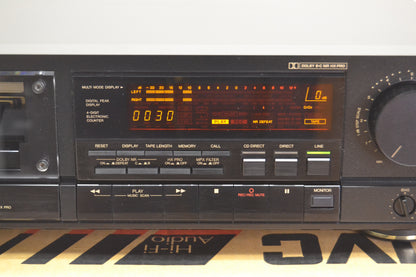 JVC TD-V621  3-Head Stereo Tape Recorder (1989-90) * Fully Serviced * New Belts * Box * Manuals