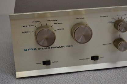 Dynaco Dyna PAS Stereo Tube Preamplifier * New Caps * Manual