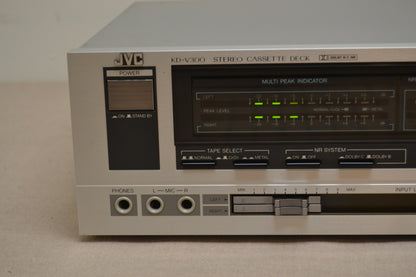 JVC KD-V300 Single Cassette Deck * Fully Serviced * New Belts