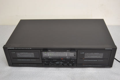 Onkyo TA-W450 Double Cassette Deck * Fully Serviced * New Belts