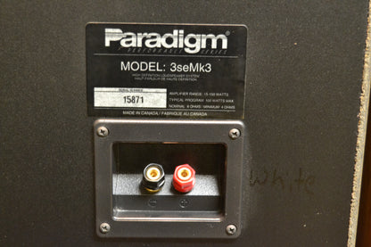 Paradigm 3se MK3 Speakers