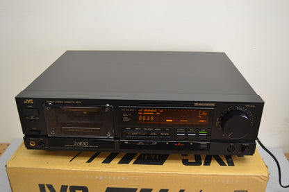 JVC TD-V621  3-Head Stereo Tape Recorder (1989-90) * Fully Serviced * New Belts * Box * Manuals