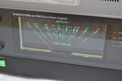 Proton AA1150 Stereo Power Amplifier * Fully Serviced * Rare !