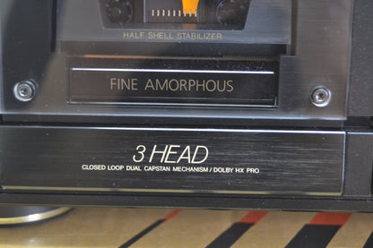 JVC TD-V621  3-Head Stereo Tape Recorder (1989-90) * Fully Serviced * New Belts * Box * Manuals