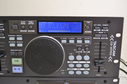 Tascam CD-X1700 Dual DJ Disc Player * Fully Serviced *