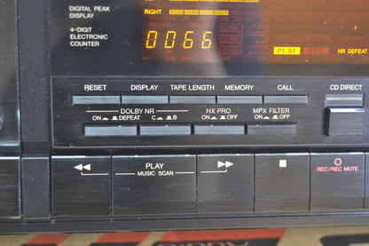 JVC TD-V621  3-Head Stereo Tape Recorder (1989-90) * Fully Serviced * New Belts * Box * Manuals