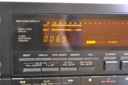 JVC TD-V621  3-Head Stereo Tape Recorder (1989-90) * Fully Serviced * New Belts * Box * Manuals