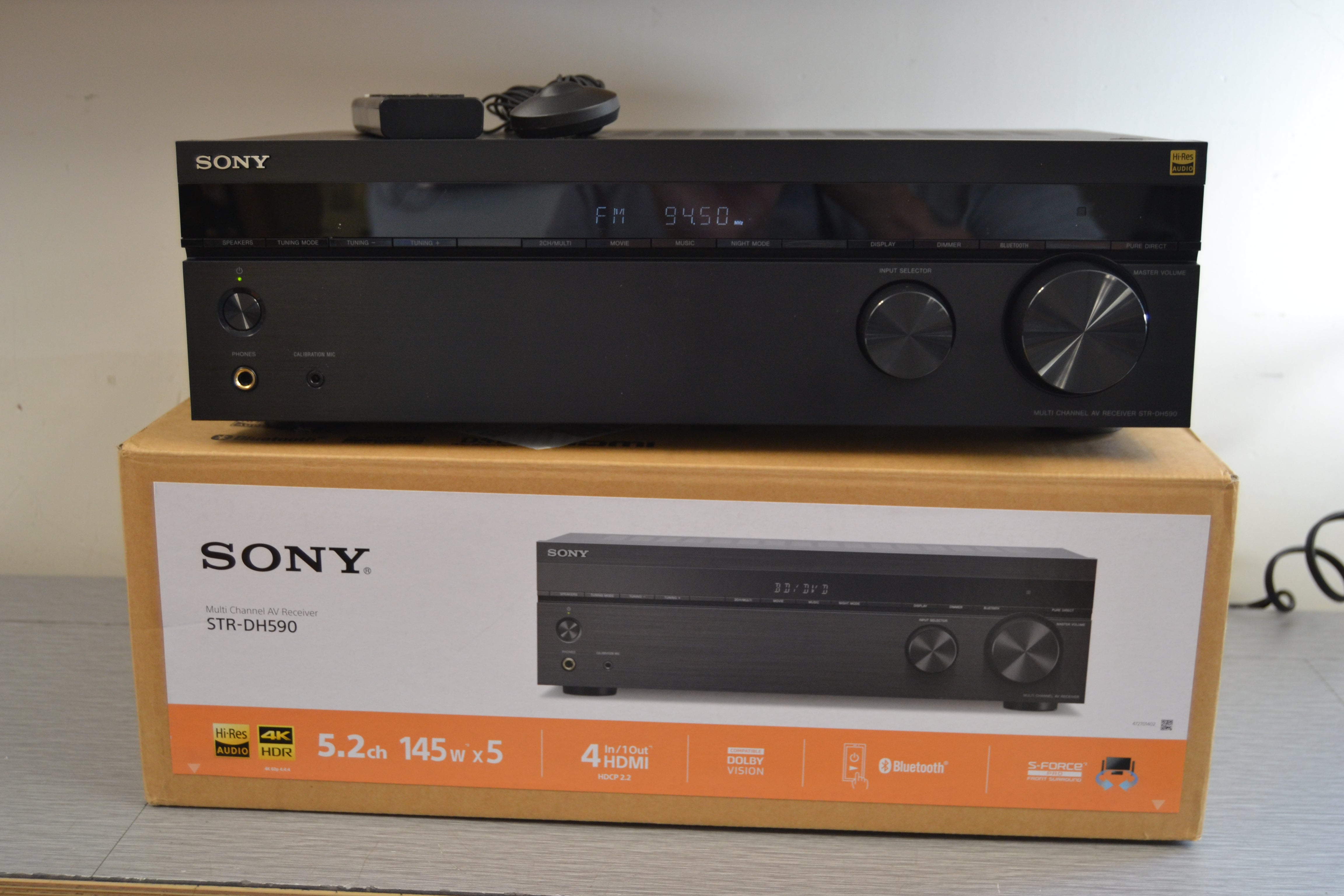 SONY AVアンプ STR-DH590 STR-DH590 | コンポーネントオーディオ | ソニー