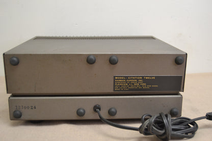Harman Kardon Citation Twelve * Stereo Power Amplifier * 60W RMS * 1976