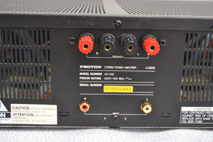 Proton AA1150 Stereo Power Amplifier * Fully Serviced * Rare !