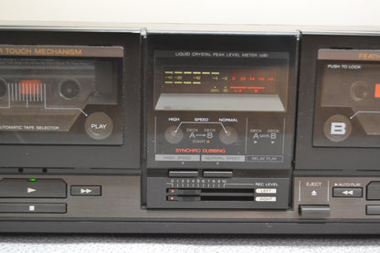 Sony TC-W530 Double Cassette Deck * Fully Serviced * New Belts