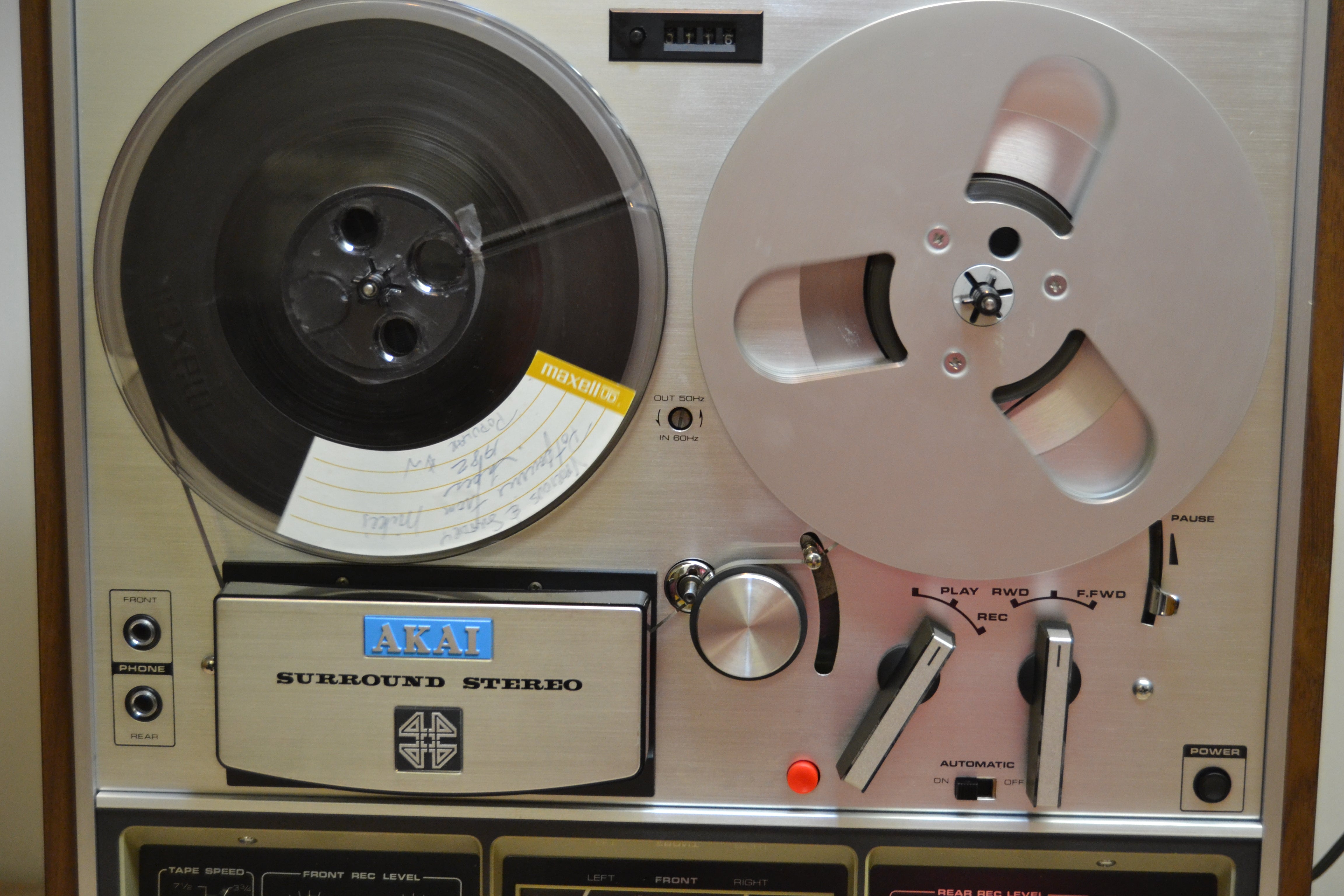 Aページ Akai 1730D-SS Reel to Reel Deck * Fully Serviced * New Belt – The