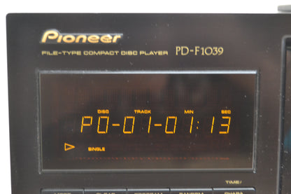 Pioneer PD-F1039 CD Changer 300+1 Discs * Remote * Fully Serviced