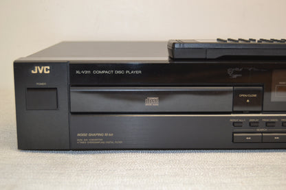 JVC XL-V311BK Single CD Player * Remote * Fully Serviced
