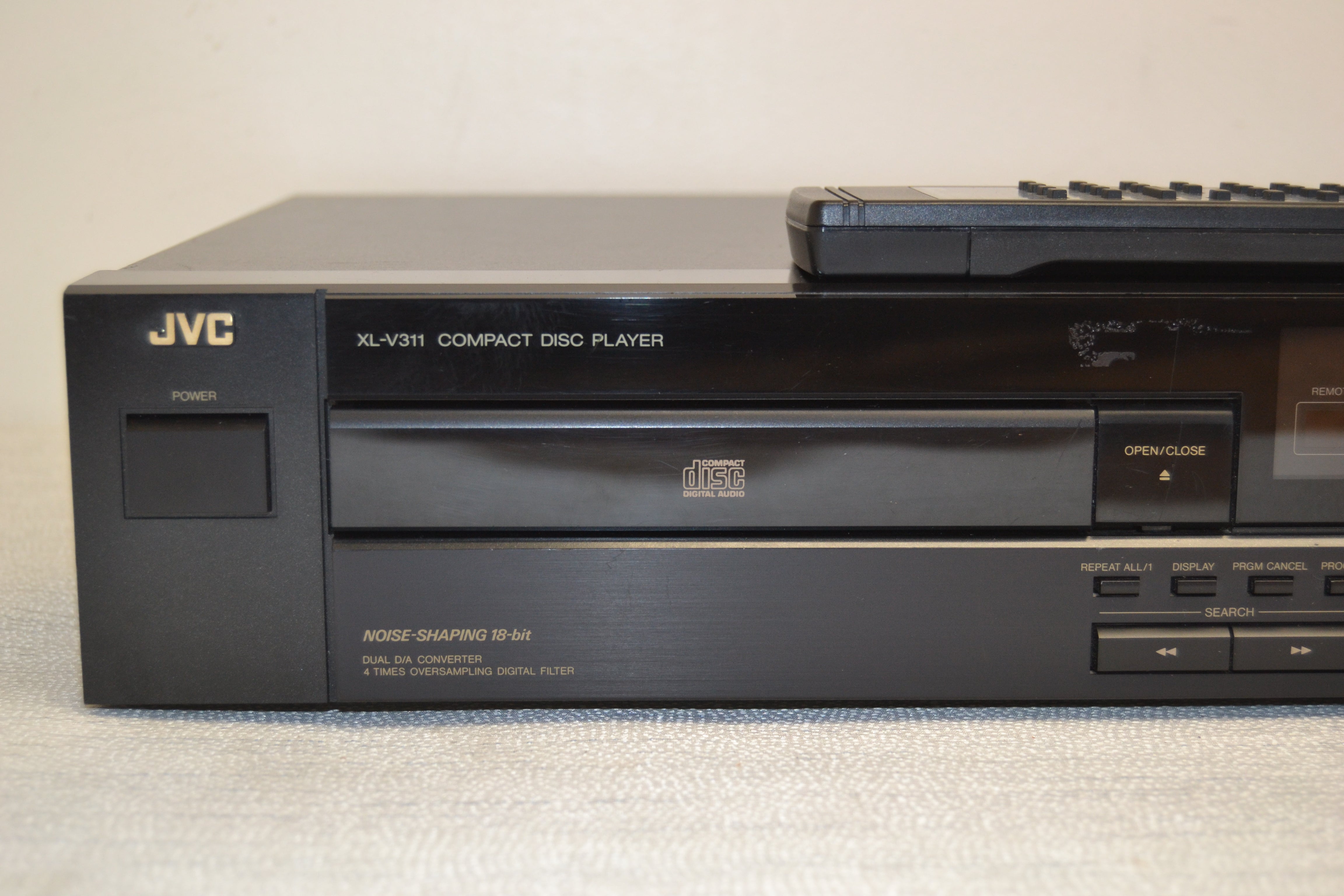 JVC XL-V311BK Single CD Player * Remote * Fully Serviced