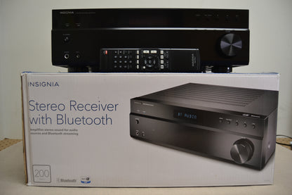 Insigna NS-STR514 Stereo Receiver * Bluetooth * Remote * Box * 100W RMS