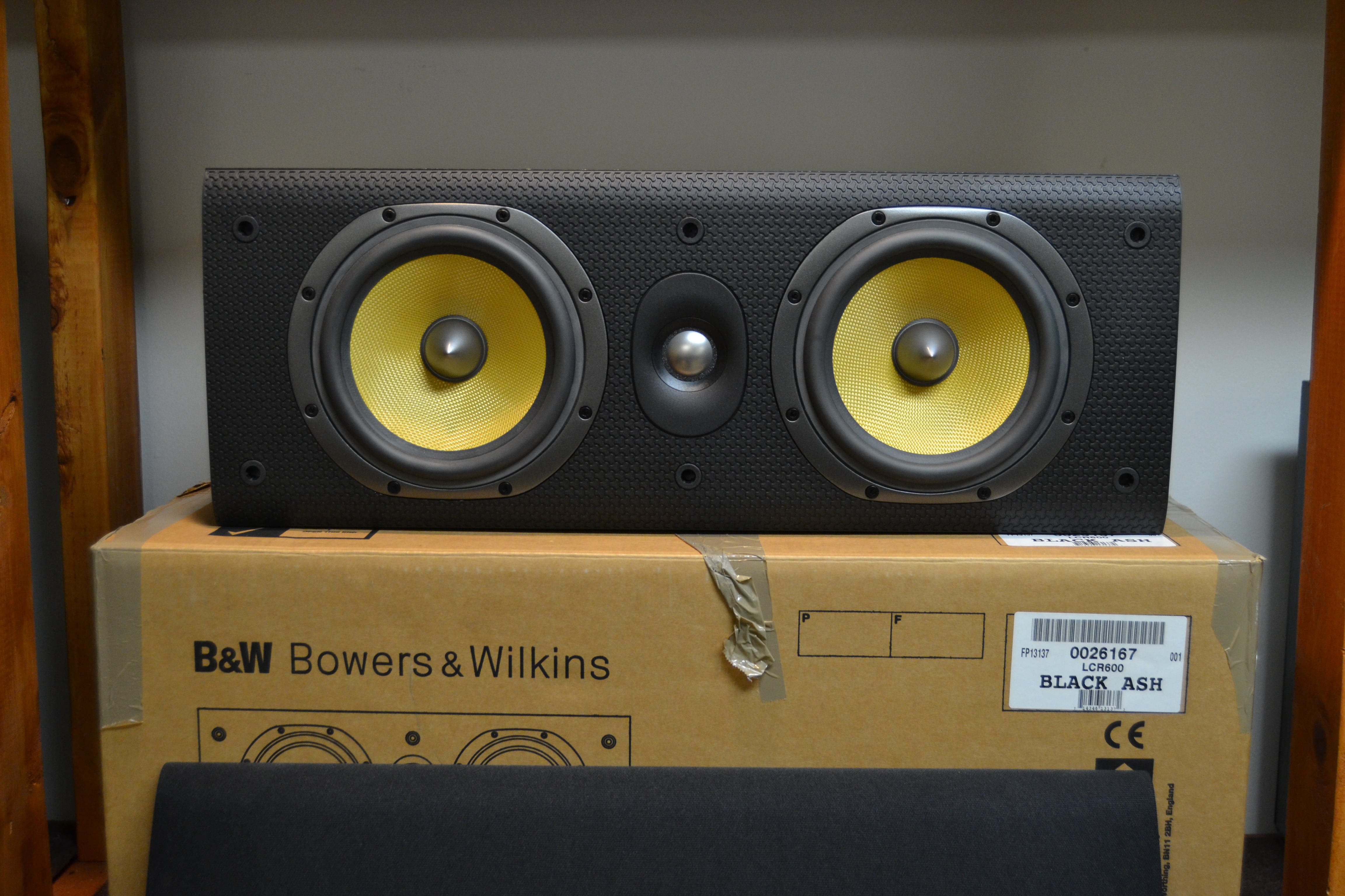 B&W LCR600 S3 Center Channel Speaker * Original Box * MINT !!!