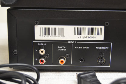 Tascam CD-X1700 Dual DJ Disc Player * Fully Serviced *