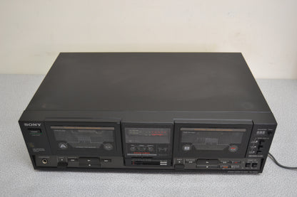 Sony TC-W530 Double Cassette Deck * Fully Serviced * New Belts