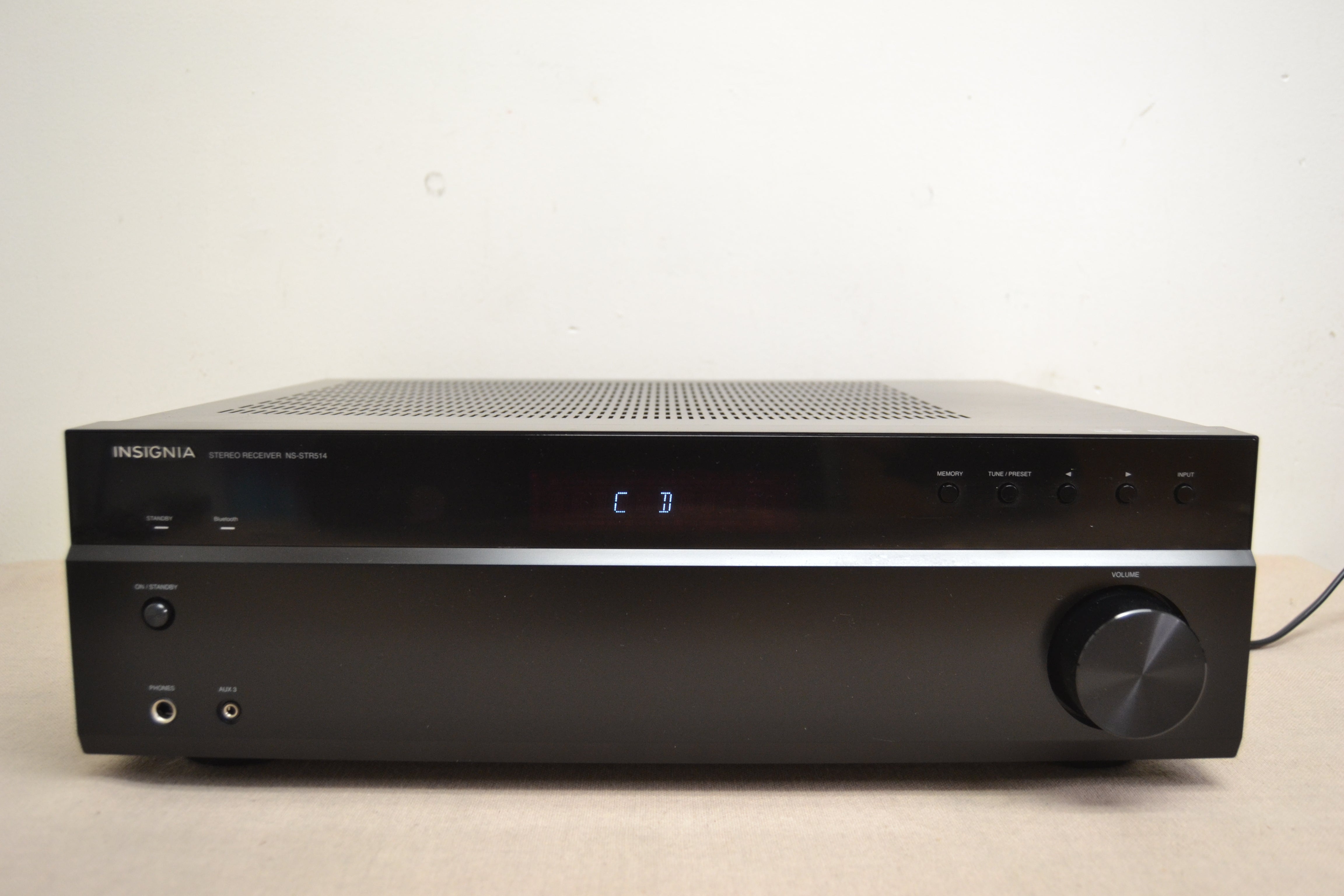 Insigna NS-STR514 Stereo Receiver * Bluetooth * Remote * Box * 100W RMS