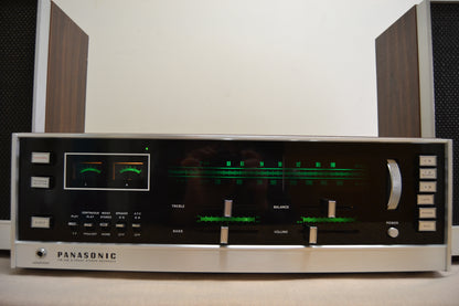 Panasonic RS-820S * 1970 Stereo Receiver with 8 Track Player and Speakers