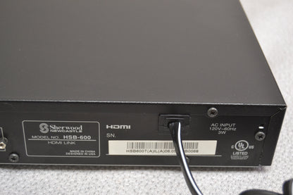 Sherwood Newcastle HSB-600 HDMI Switcher/Converter