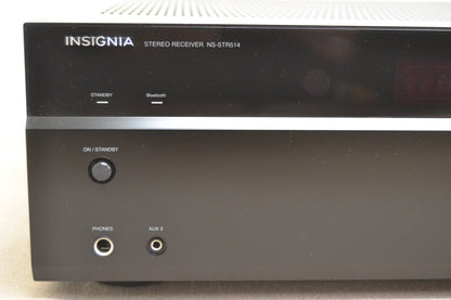 Insigna NS-STR514 Stereo Receiver * Bluetooth * Remote * Box * 100W RMS