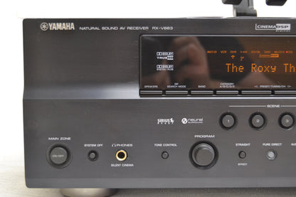 Yamaha RX-V663 Stereo Receiver * Remote * Manual * Fully Serviced *