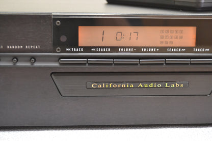 California Audio CL-15 Single CD Player * Remote * Manual * Box