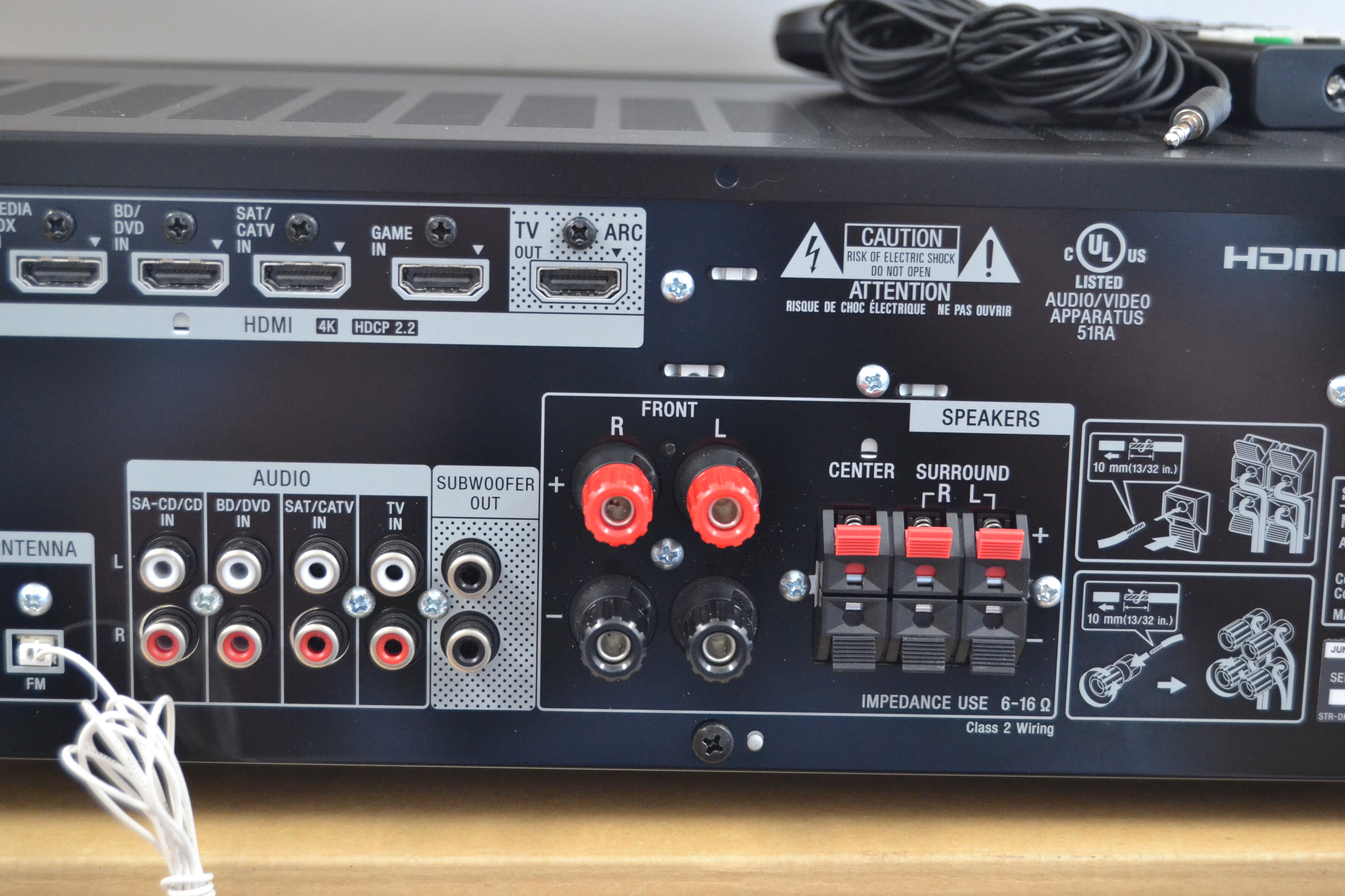 SONY　STR-DH590 Sony 5.2ch Home Theater AV Receiver with Bluetooth Technology