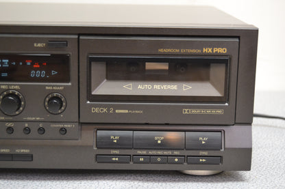 Technics RS-TR333 Double Cassette Deck * Fully Serviced * New Belts