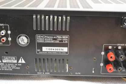 Denon PMA-980R Integrated Amplifier * 90W RMS * 1992