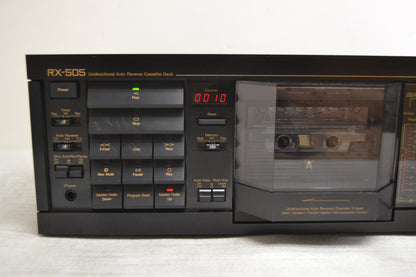 Nakamichi RX-505 Single Cassette Deck * Fully Serviced * New Belts and Idler * 3rd Party Shipping Only *