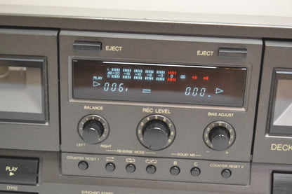 Technics RS-TR333 Double Cassette Deck * Fully Serviced * New Belts