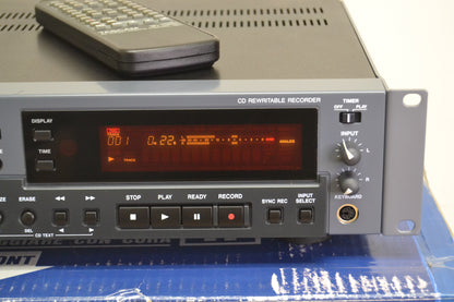 Tascam CD-RW901 CD Recorder/Player * Wired Remote * Box * Printed Manual